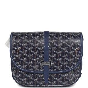 Superfake Goyard Goyardine Navy PM Belvedere Palladium Hardware