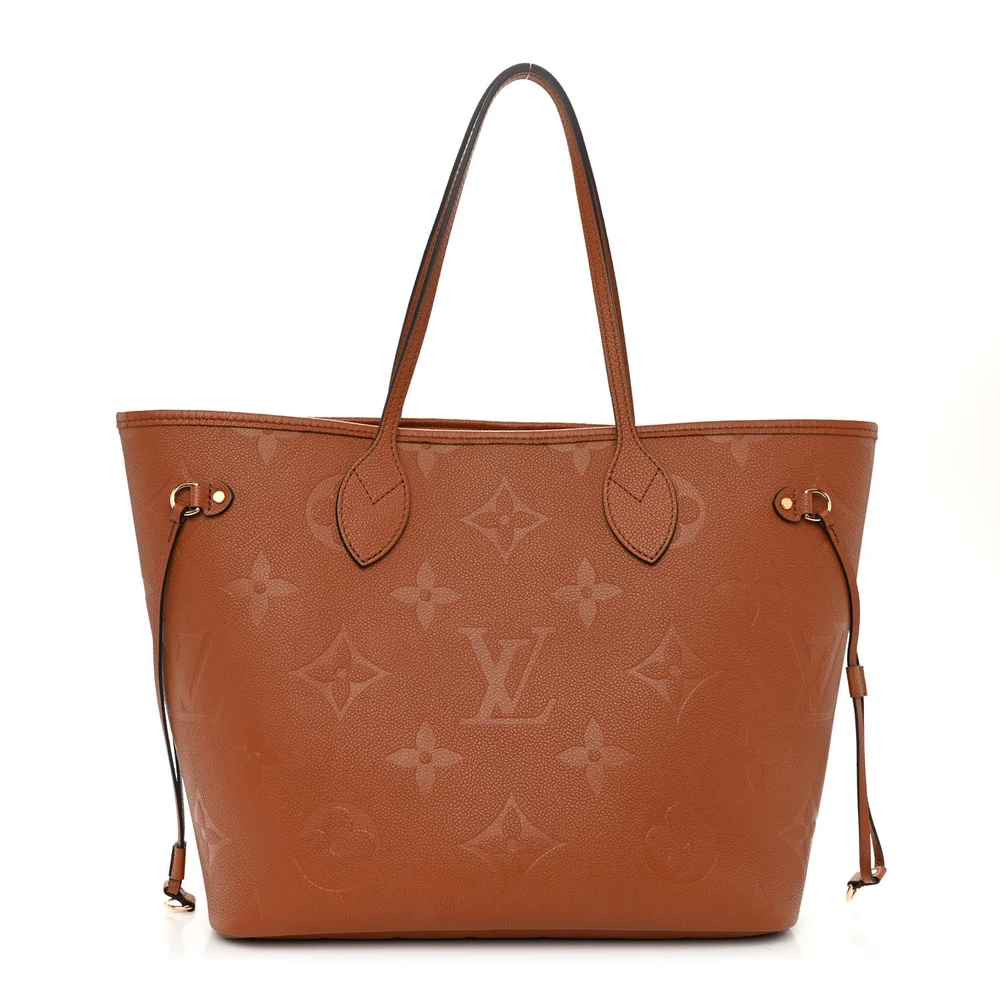 Superfake Louis Vuitton Neverfull MM Cognac Handbags for Less - Image 5