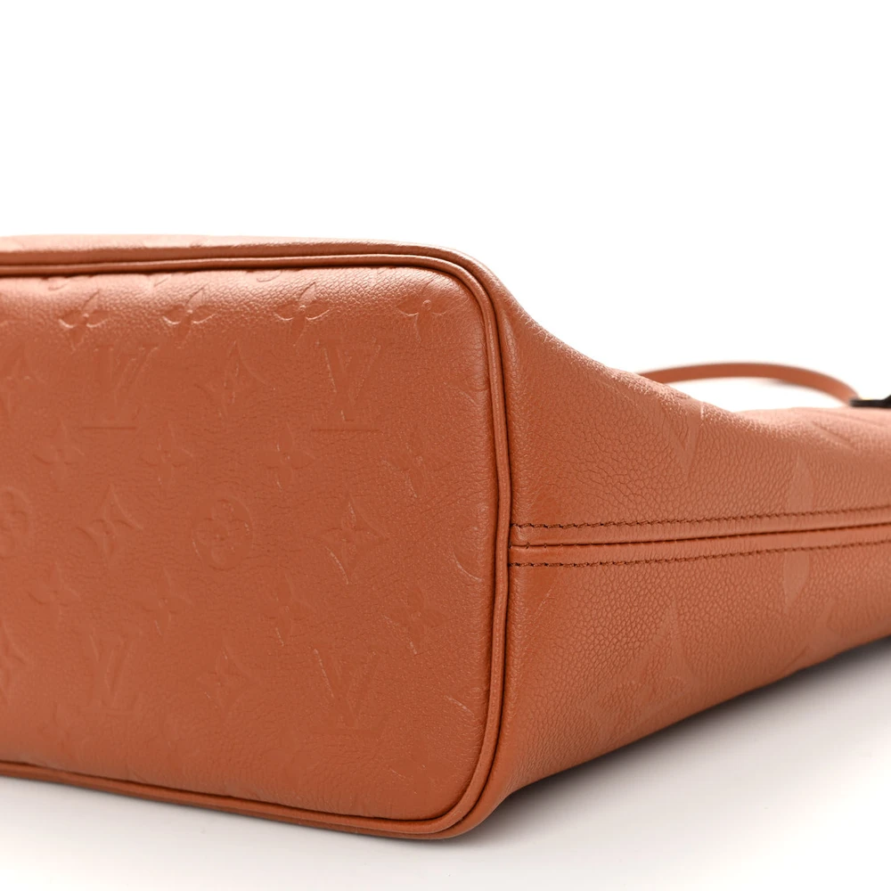 Superfake Louis Vuitton Neverfull MM Cognac Handbags for Less - Image 6