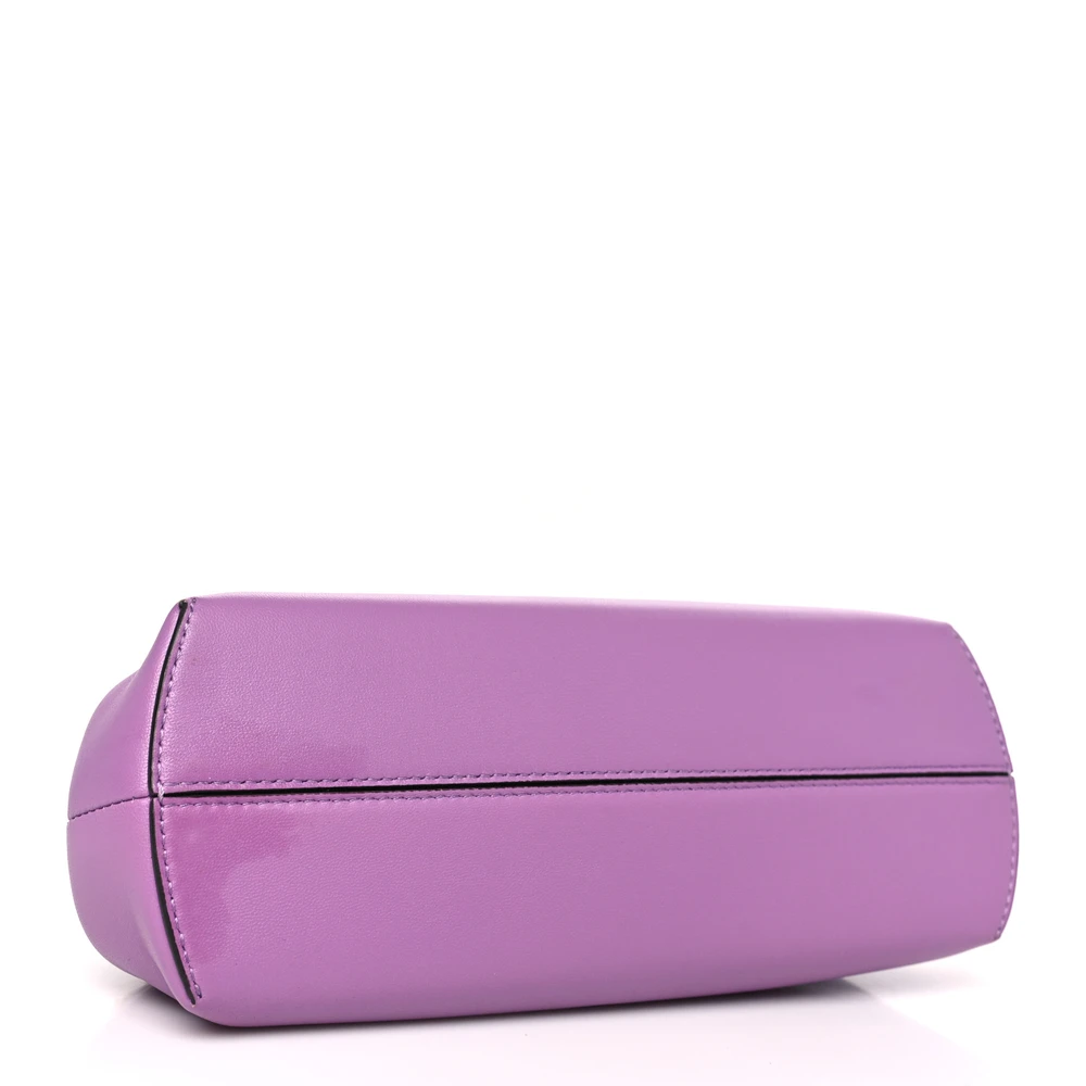 superfake fendi first in agapanto shiny nappa small gold hardware